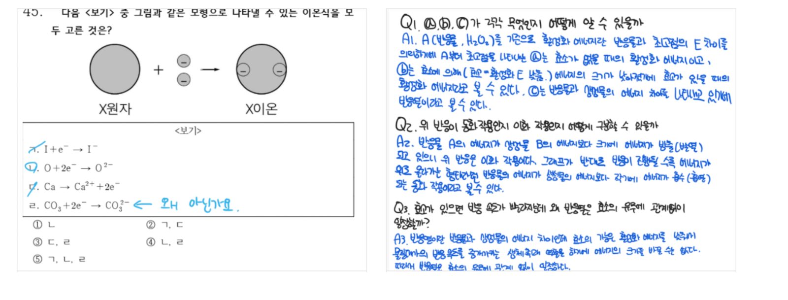 비포&애프터 답안